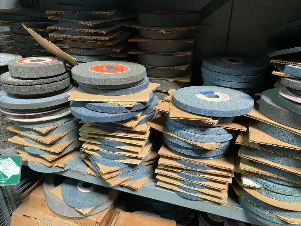 Lot of 10 Brand New Grinding Wheels 6” Diameter Made In USA 4140 RPM 1/2 x 1-1/4