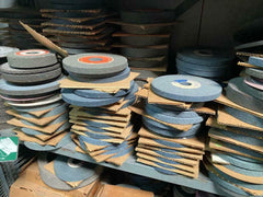Lot of 10 Brand New Grinding Wheels 6” Diameter Made In USA 4140 RPM 1/2 x 1-1/4
