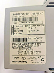 Allen Bradley Module SERIES C 160-BA02NSF1P1 Analog Drive USA Variable Speed