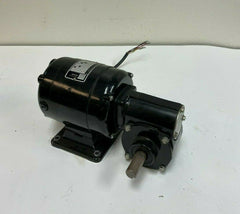Bodine Electric NSH-34RH Gearmotor with Pully Wheel, 115V, 1.7 AMP, 5000 RPM, 1/