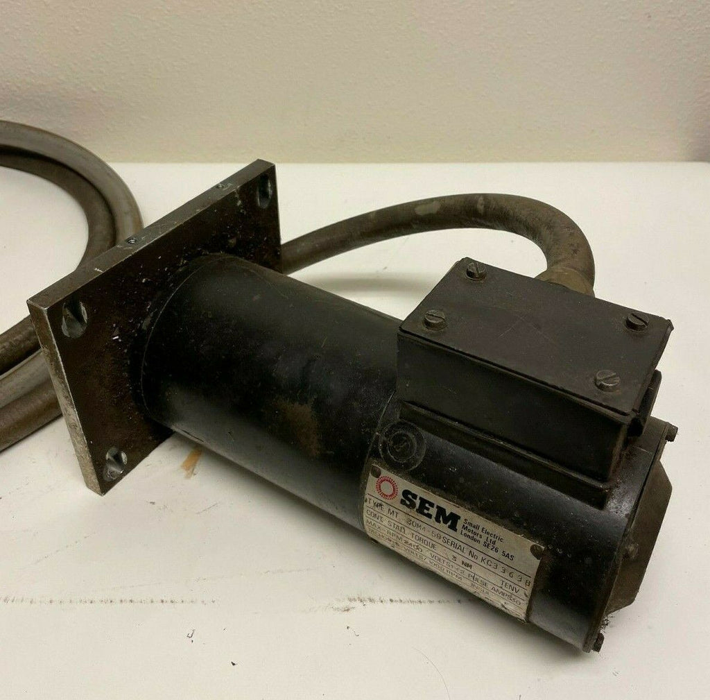 SEM Type: MT30M4-59 DC Servo Motor