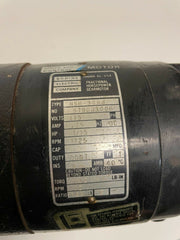Bodine NSH-34RJ DC Gearmotor 1/15 HP 115V Fractional Horsepower Ratio 144:1