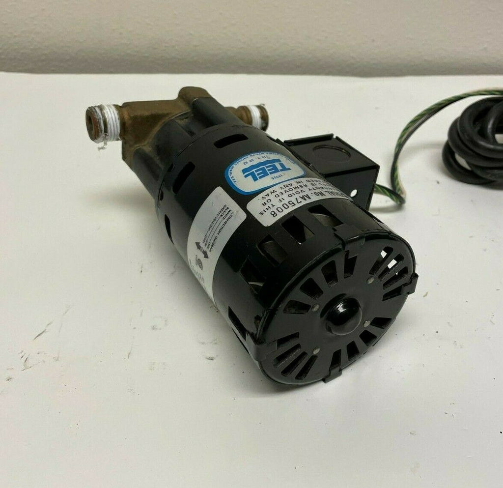 Teel 809-090-10 Motor pump Speed 115 50/60 Hz AMP 1.1 RPM 3500 HP 1/25 USA