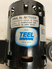Teel 809-090-10 Motor pump Speed 115 50/60 Hz AMP 1.1 RPM 3500 HP 1/25 USA