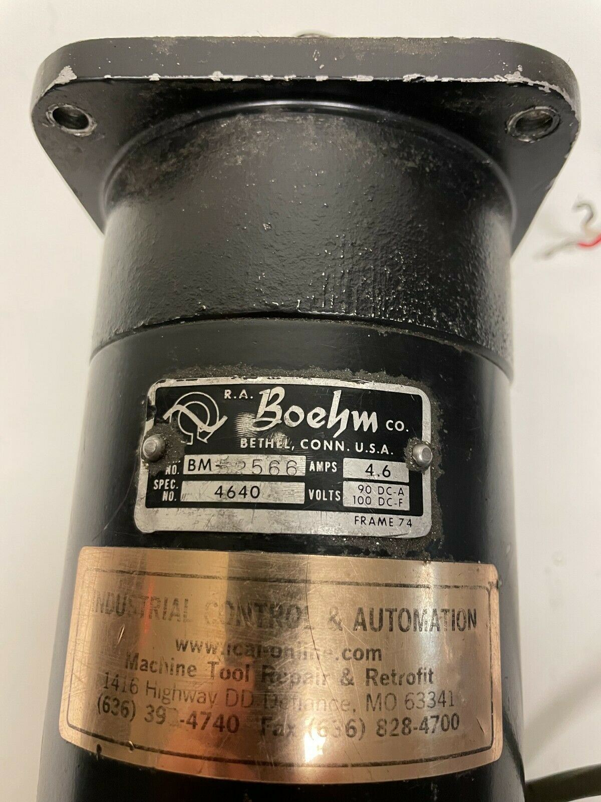 Boehm 4640 Power Feed Motor