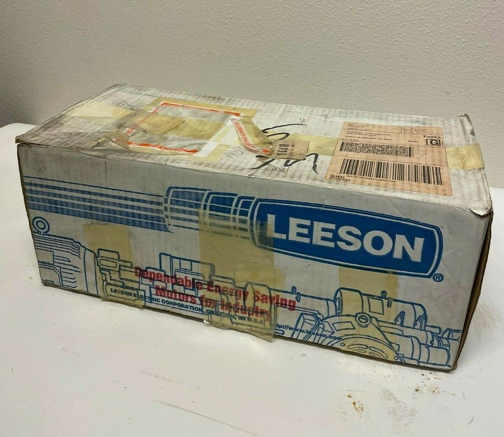 Leeson DC Electric Gear Motor F11G 1/17 HP 90V 30:1 M1125135 New In Box