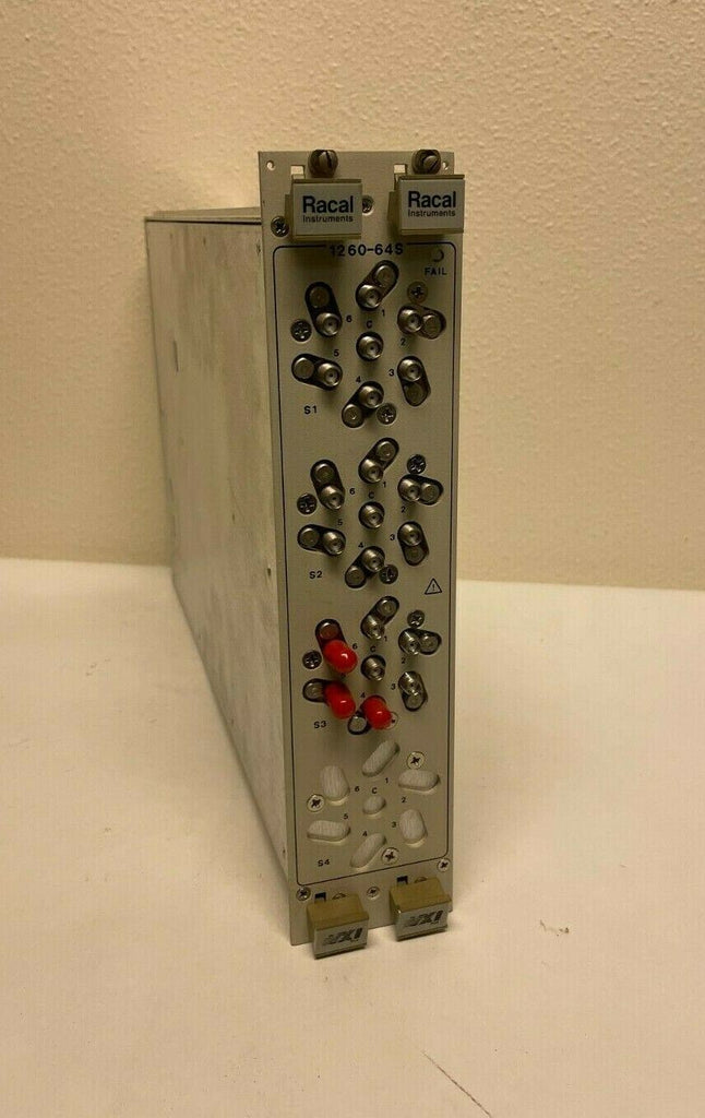 Racal 1260-64S-1459 Four SP6T Microwave Switch Module