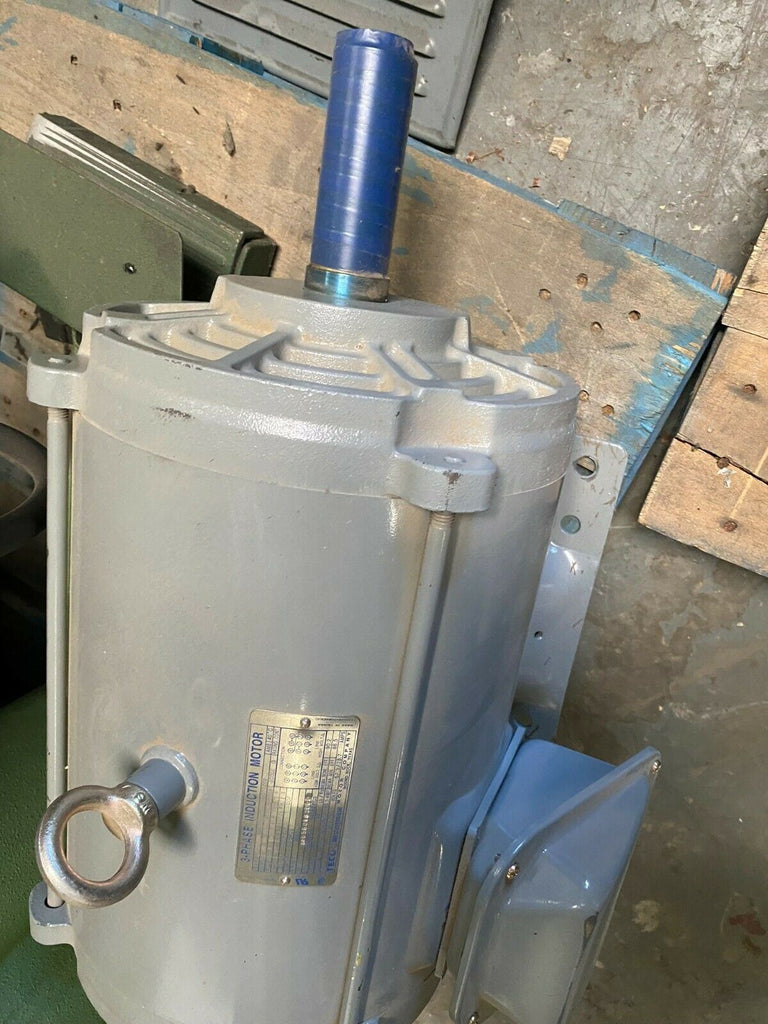 Teco Westinghouse 20HP 3 Phase Induction Motor 3505 RPM 230 460 Volt