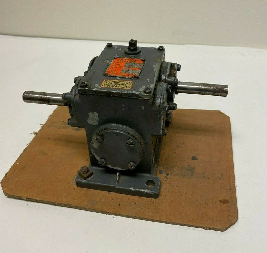 Boston Gear Speed Reducer Gear Motor Reducer LW-13 100:1 Ratio