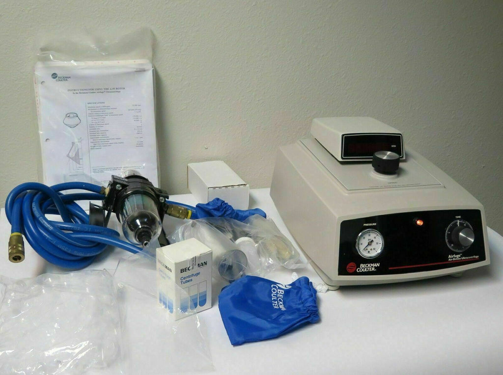 Beckman Coulter Airfuge Digital TACH Air Ultracentrifuge 347854 Olympian Plus