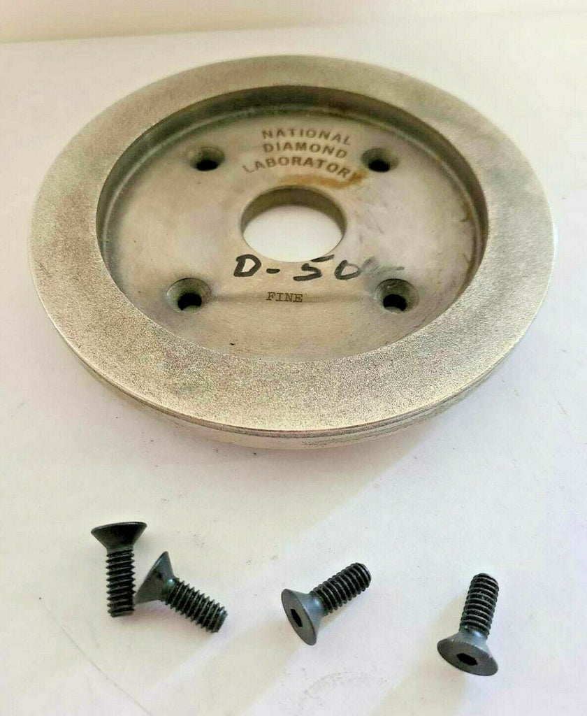 National Diamond Laboratory Wheel D-502 Fine 6" Diameter Made in USA
