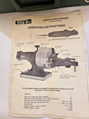 SPI Radius Angle Dresser Grinding Wheel 70-100-3 Swiss Precision In a Box