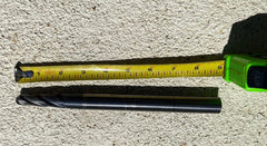 3/4 Inch Tapered Ball Endmill Rougher Solid Carbide Very Long 9