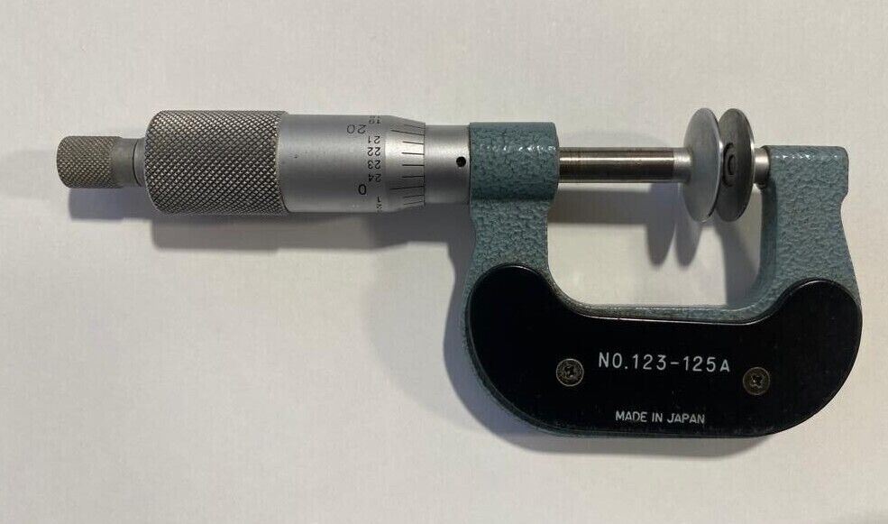 MITUTOYO No 123-125A .001