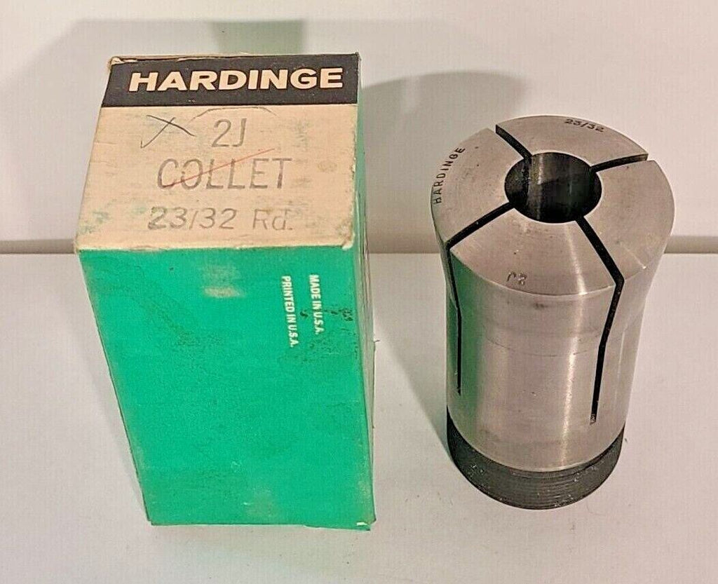 (1) New CNC Hardinge 2J Lathe Mill ROUND Spring Collet Size 23/32 Free Shipping