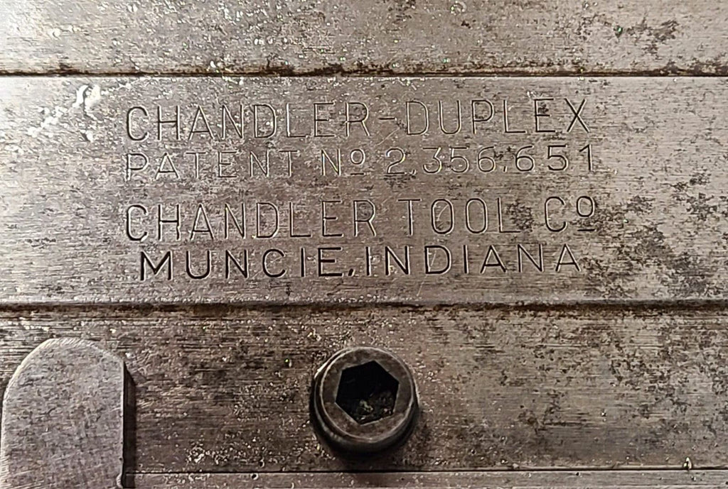 CHANDLER-DUPLEX BORING FACING HEAD TOOL 3 1/2 Milling Mill