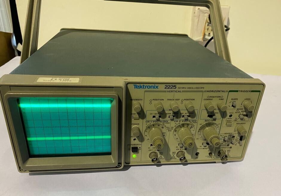 Tektronix 2225 50 MHz 2 Channel Analog Oscilloscope