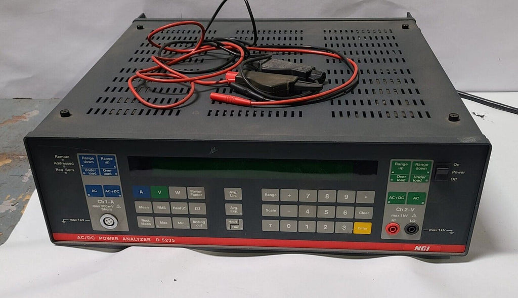 AC DC Power Analyzer D 5235 NGI