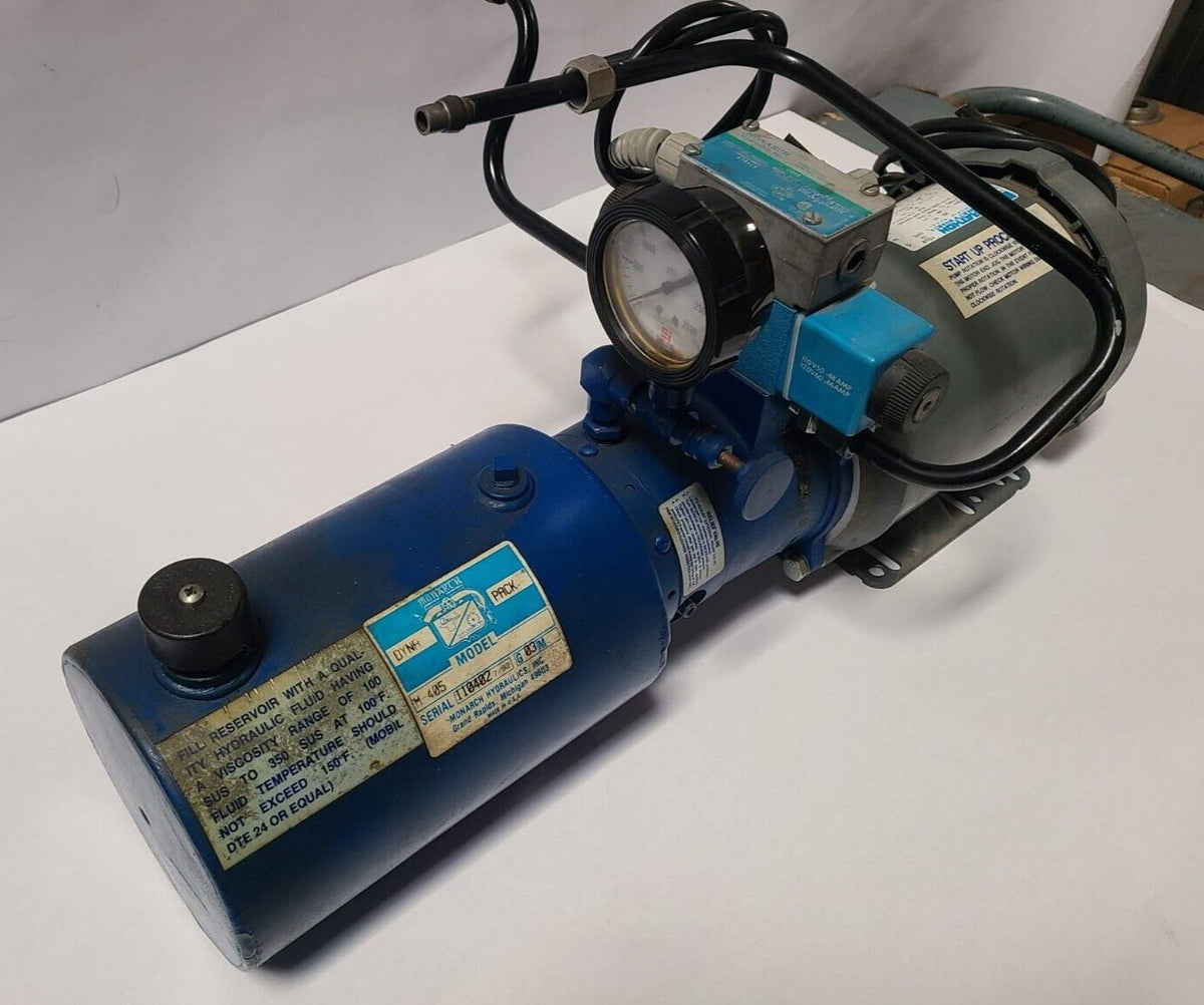 Monarch Hydraulics M-405 MARATHON 1-1/2 HP AC ELECTRIC MOTOR 1725 RPM