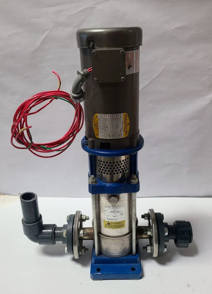 Baldor Motor 2 HP VM31155 3450 RPM 34F140-284 56C G&L GOULDS PUMP SSV 2SVB