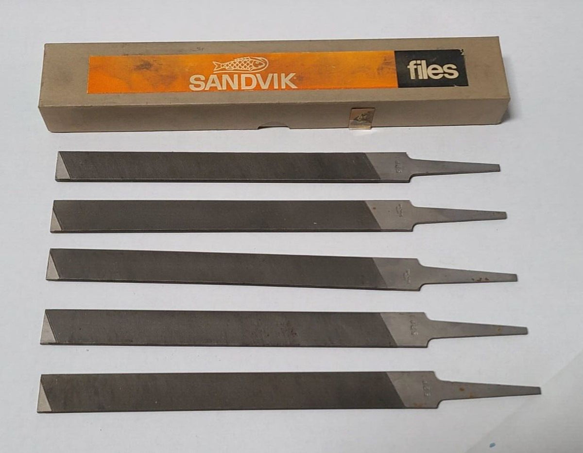 5 Pcs Sandvik 8” File Veneer Knife 5281 New