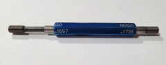 10-32 UNF 2B BALAX GO & NO GO Thread Plug Gages GO P.D. .1697 & NOGO .1736
