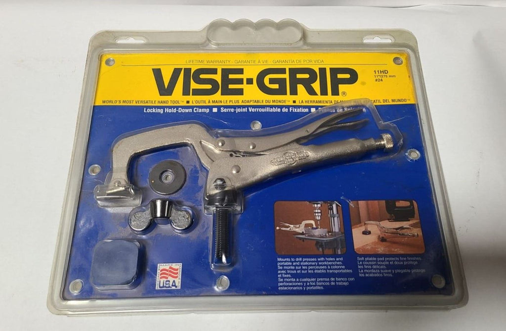 VISE-GRIP 11" 275 mm 11HD #24 Locking Hold Down Clamp