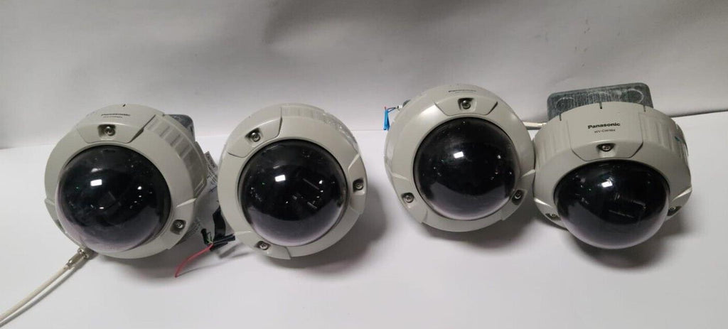 Lot of 4 Panasonic WV-CW484 SDIII Super Dynamic CCTV Dome Security Camera