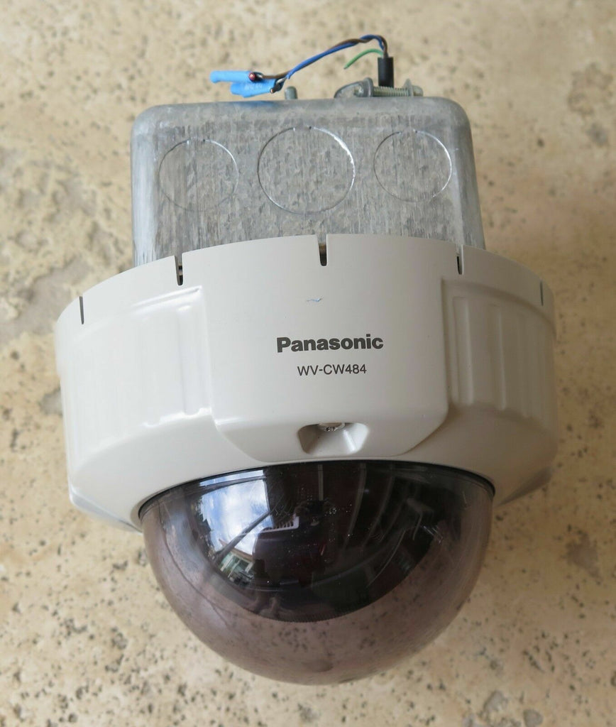 Lot of 4 Panasonic WV-CW484 SDIII Super Dynamic CCTV Dome Security Camera