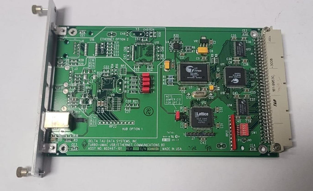 Delta Tau 603467-101, Turbo Umac USB/Ethernet Communications Board