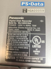Panasonic WJ-HD316A Digital Disk Recorder 2 x 1TB HDD DVR S-ATA