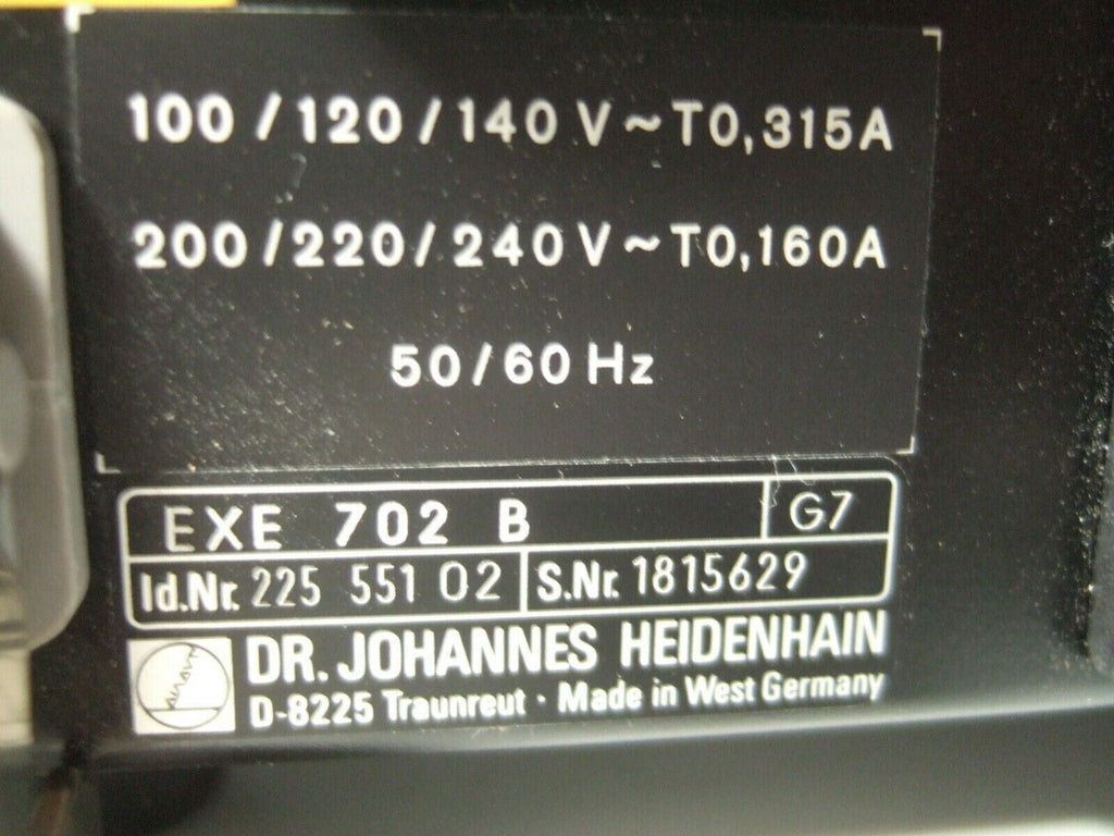 HEIDENHAIN EXE 702B 2 Axis Encoder Interface