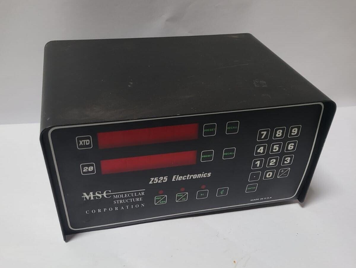 RSF Electronics Z525 Y Digital Readout DRO OPERATOR INTERFACE CONTROL