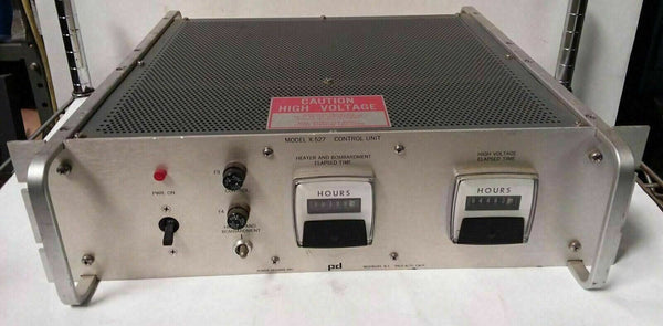 PD POWER DESIGNS X-527 Precision Electron Gun power supply Control Unit Heater
