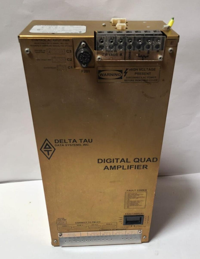 DELTA TAU 500-602645-104 QUAD AMP 4 AXIS DIGITAL AMPLIFIER