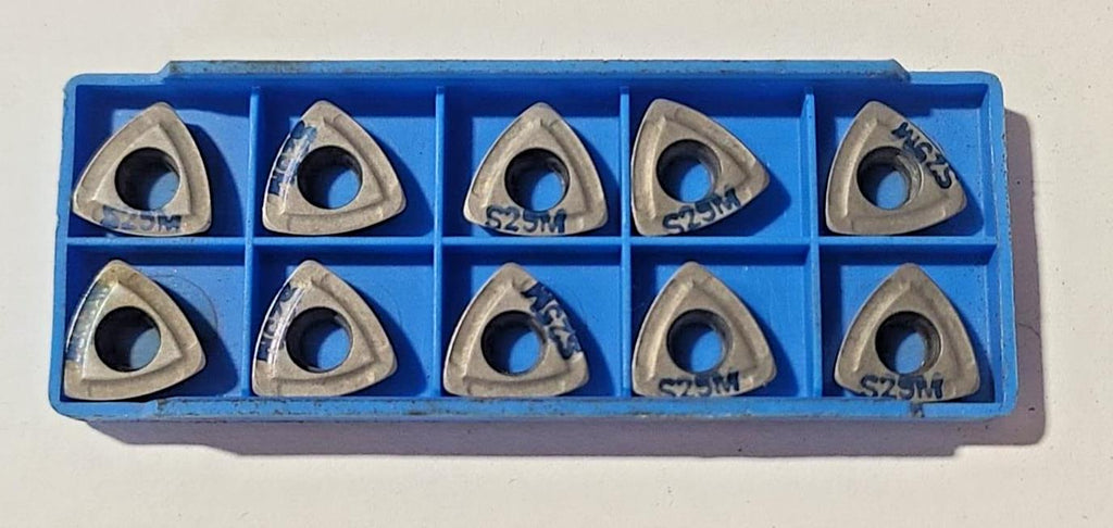 10 Pcs SECO 218.19-125T-75AC P25 S25M Milling Mill Carbide Inserts New