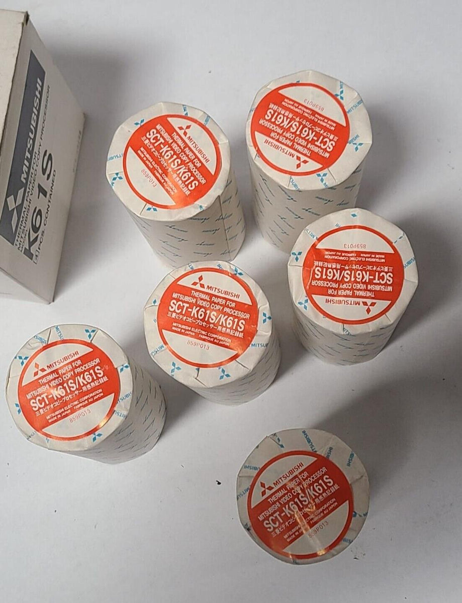Mitsubishi K61S SCT- K61S STANDARD TYPE Paper 6 Rolls
