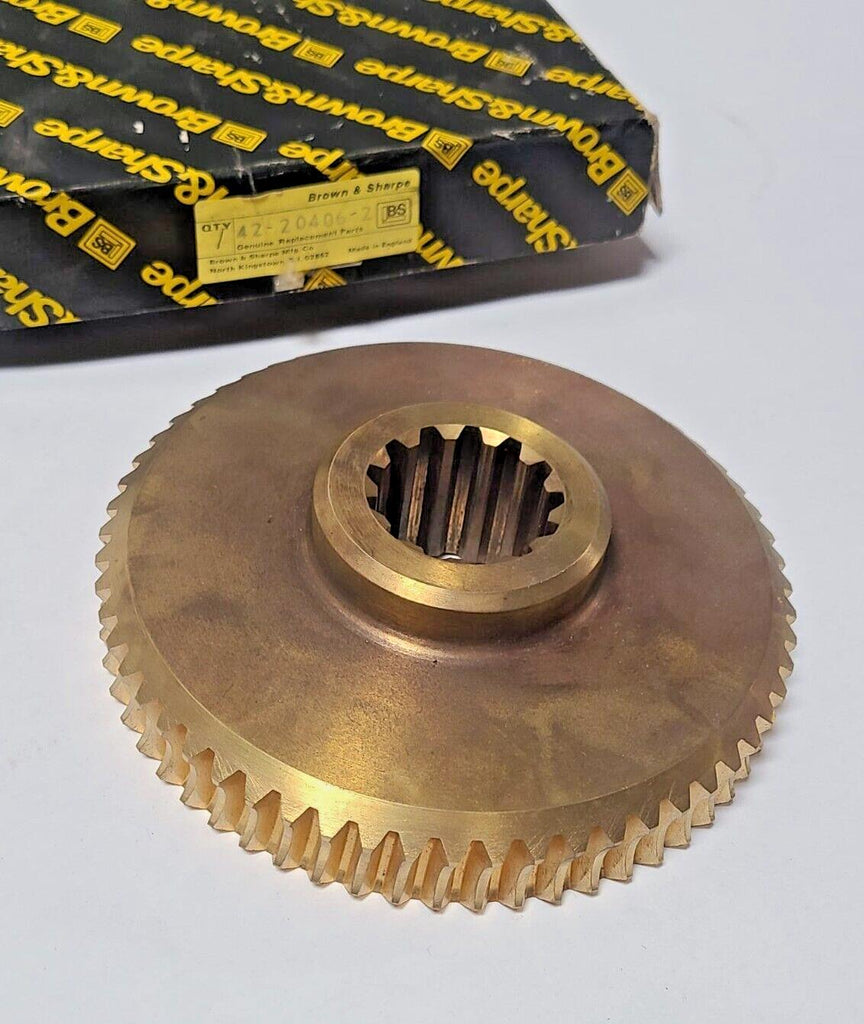 Brown & Sharpe 42-20406-2 WORM WHEEL