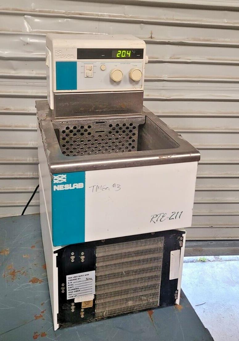 Neslab 168103200702 Air Cooled Cooling Chiller RTE211 Refrigerated Bat