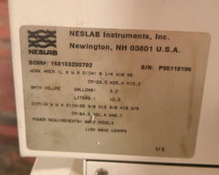 Neslab 168103200702 Air Cooled Cooling Chiller RTE211 Refrigerated Bath
