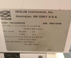 Neslab 168103200702 Air Cooled Cooling Chiller RTE211 Refrigerated Bath