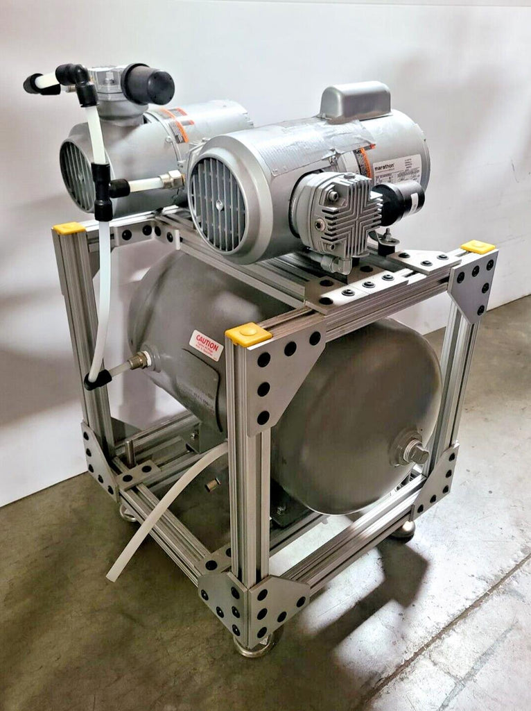 Vacuum Pump Air Compressor MARATHON 5KC46KN0255AX 5KH33GN293KX Motor Tank