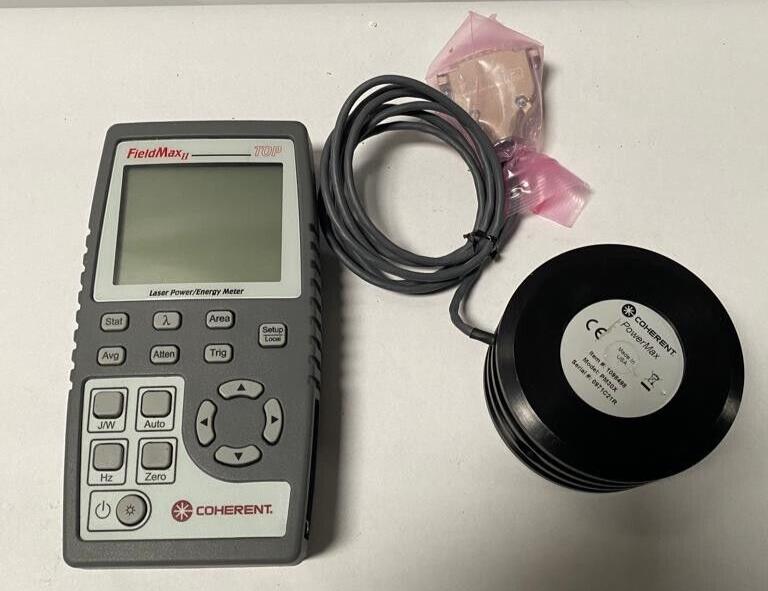 Coherent FieldMax II TOP Digital Laser Power Meter PowerMax PM30X Sensor