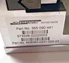 Schneeberger 565 090 441 565090441 N08060-0231-000-03 X,Y Table