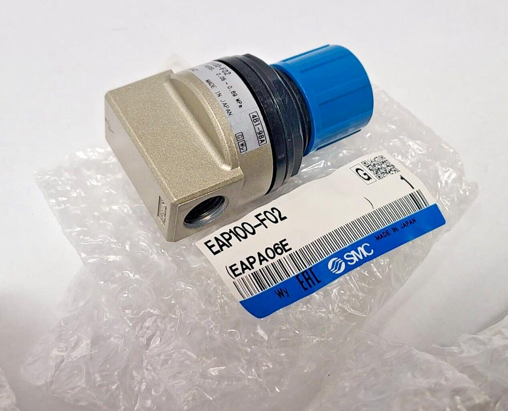 Lot of 2 SMC EAP100-F02 reg, pressure relief, AP BP RELIEF REGULATOR