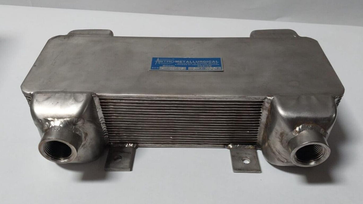 Astro Metallurgical ACX 4/12/18 Heat Exchanger 75 PSIG @ 100F Rating