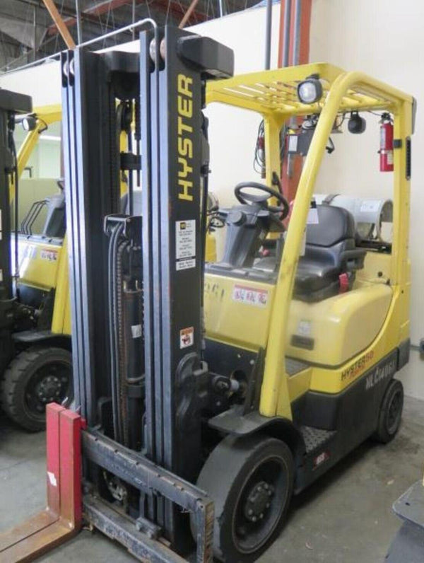 2018 Hyster S50FT 5000 Lb Forklift 3 Stage Mast 189” Lift 50 Fortis