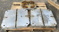 Aluminum Plate 25 x 25 x 3 for CNC Horizontal & Vertical Machining Center Pallet