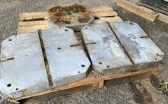 Aluminum Plate 25 x 25 x 3 for CNC Horizontal & Vertical Machining Center Pallet