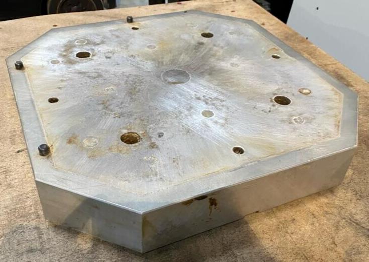 Aluminum Plate 20 x 20 x 3 for CNC Horizontal & Vertical Machining Center Pallet